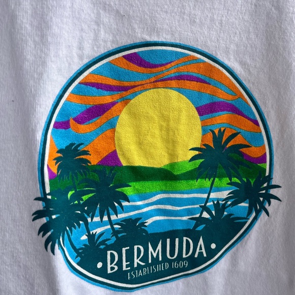 Kids Bermuda Tourist Tee - Kids Destination T-Shirt Bermuda - Picture 2 of 4
